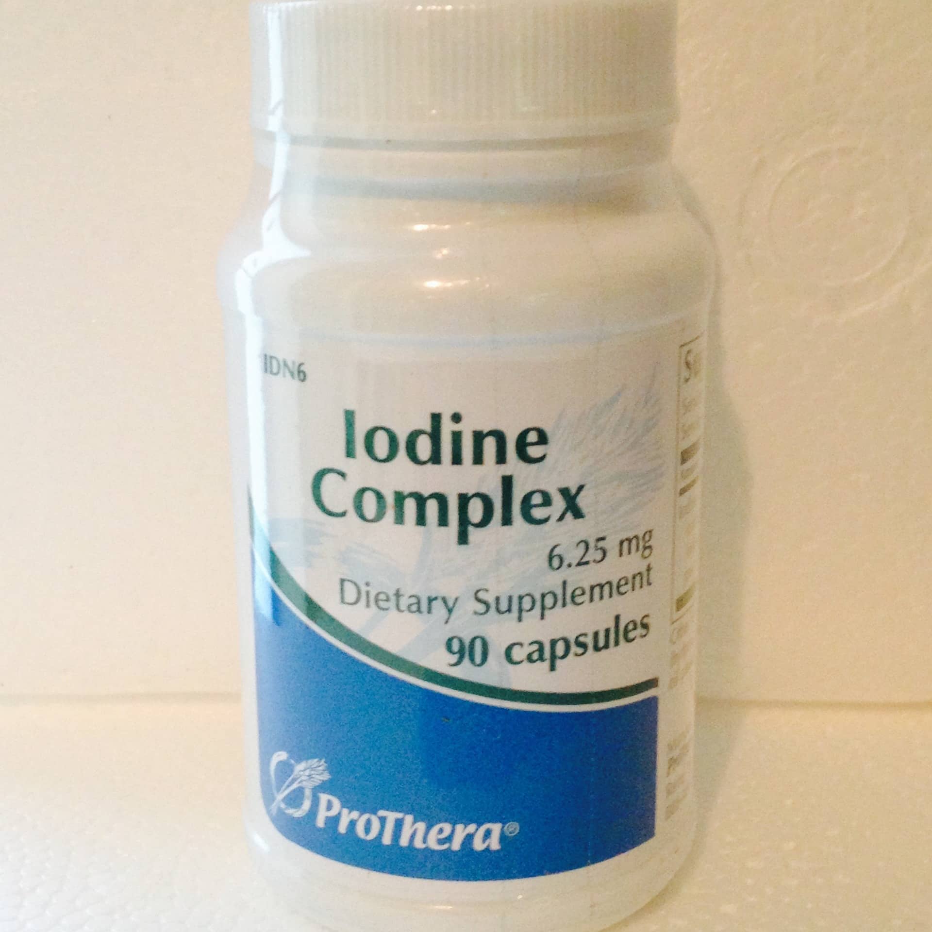 Iodine Complex 6.25 mg 90 Capsules Vitality Health & Wellness